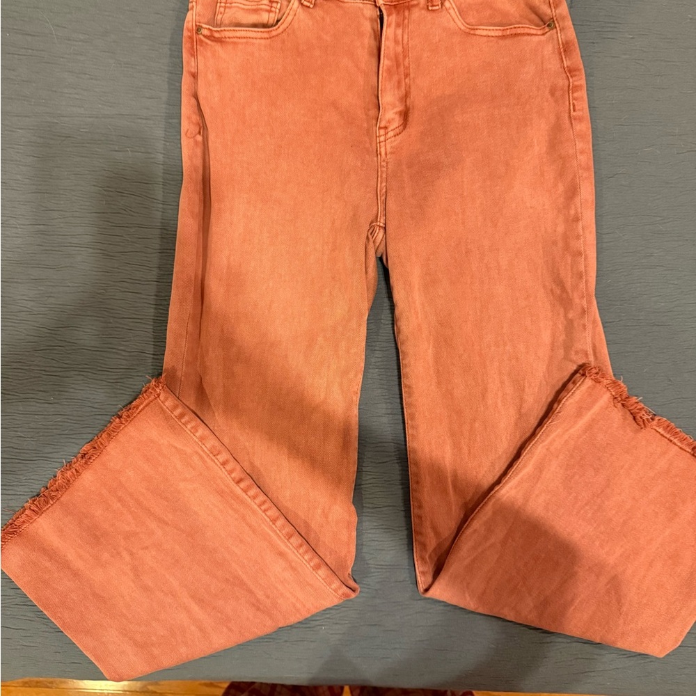 Zenana Outfitters Terracotta Denim